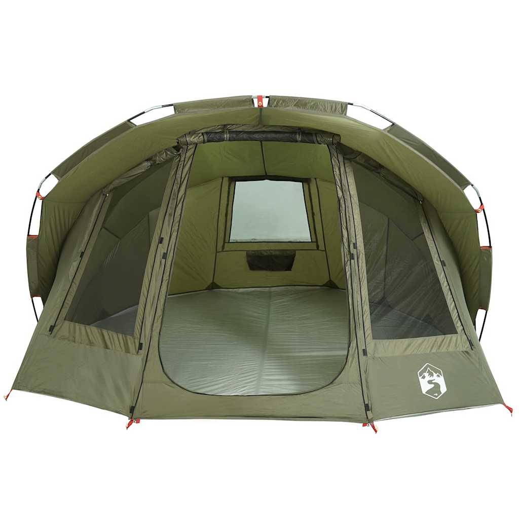 Fishing Tent 5-Person Olive Green Waterproof