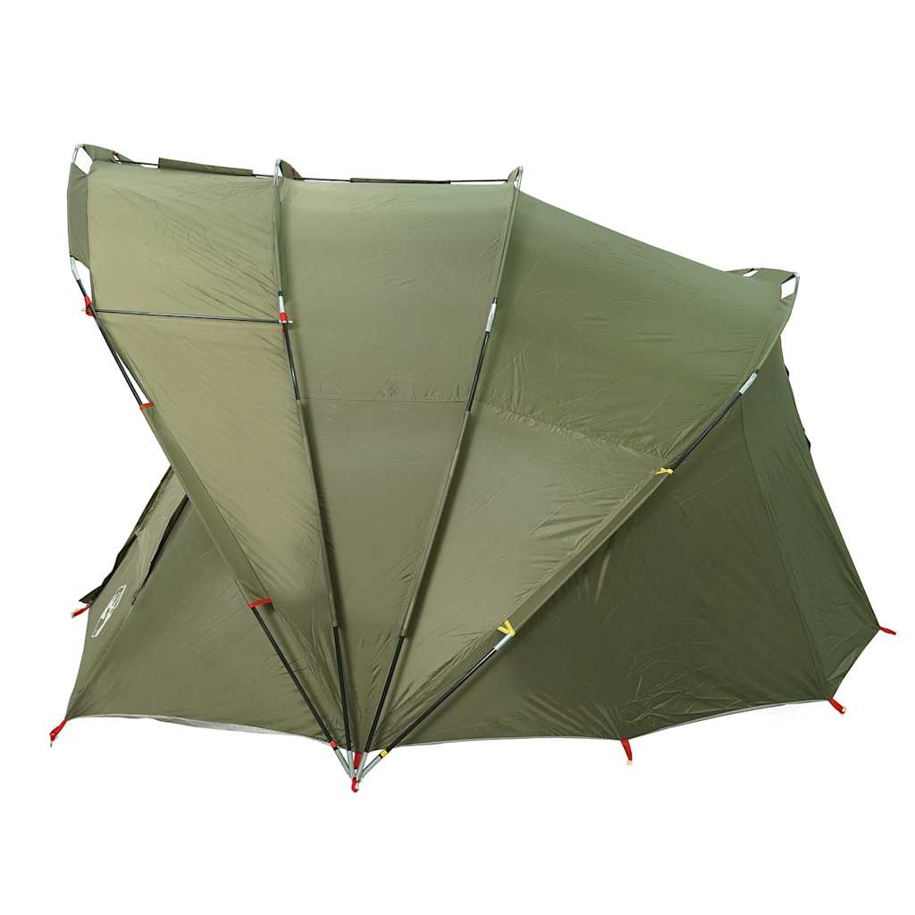 Fishing Tent 5-Person Olive Green Waterproof