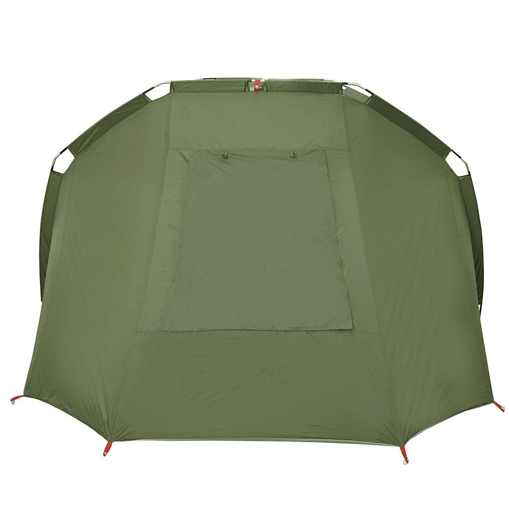 Fishing Tent 4-Person Olive Green Waterproof