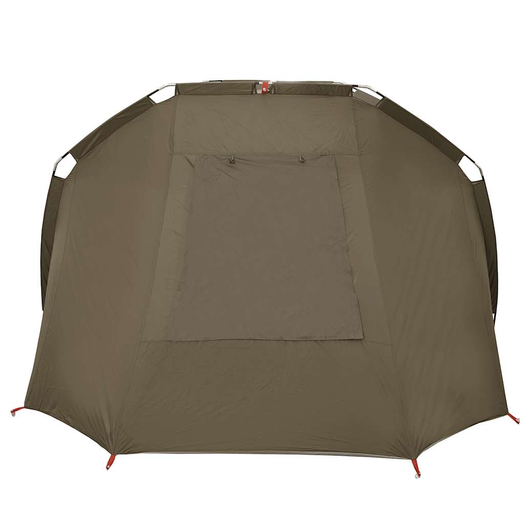 Fishing Tent 4-Person Brown Waterproof