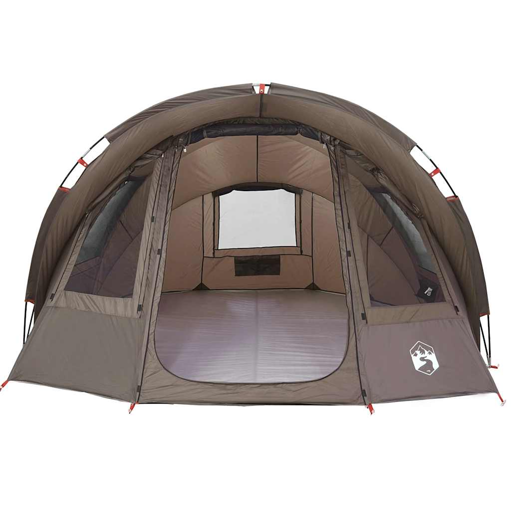 Fishing Tent 2-Person Brown Waterproof