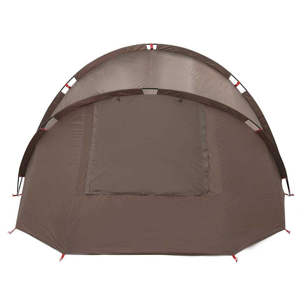 Fishing Tent 2-Person Brown Waterproof