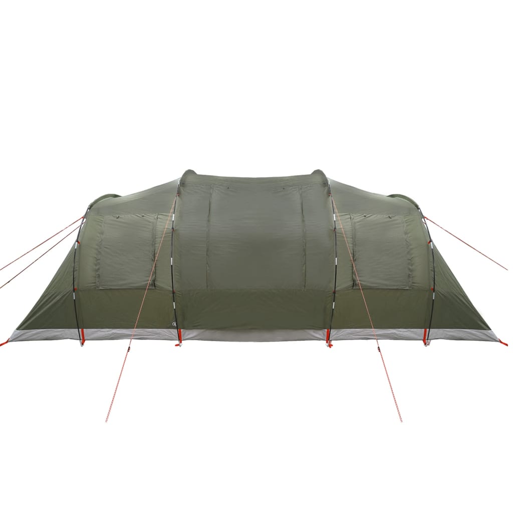 Camping Tent Tunnel 4-Person Olive Green Waterproof