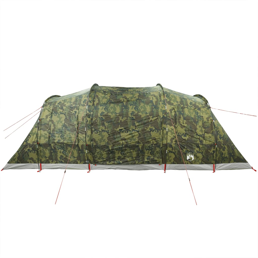 Camping Tent Tunnel 4-Person Camouflage Waterproof