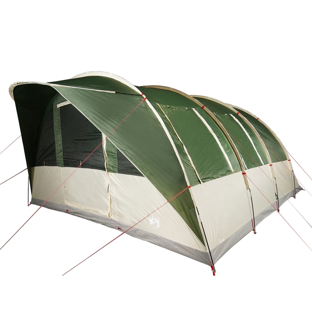 Camping Tent Tunnel 5-Person Green Waterproof