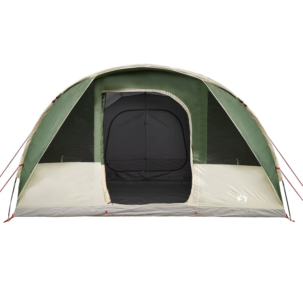 Camping Tent Tunnel 5-Person Green Waterproof