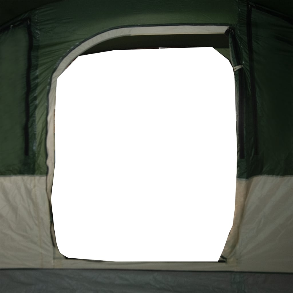 Camping Tent Tunnel 5-Person Green Waterproof