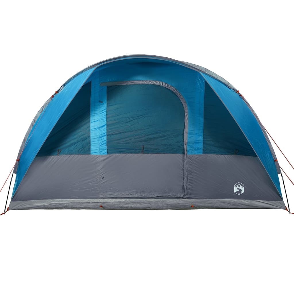 Camping Tent Tunnel 5-Person Blue Waterproof