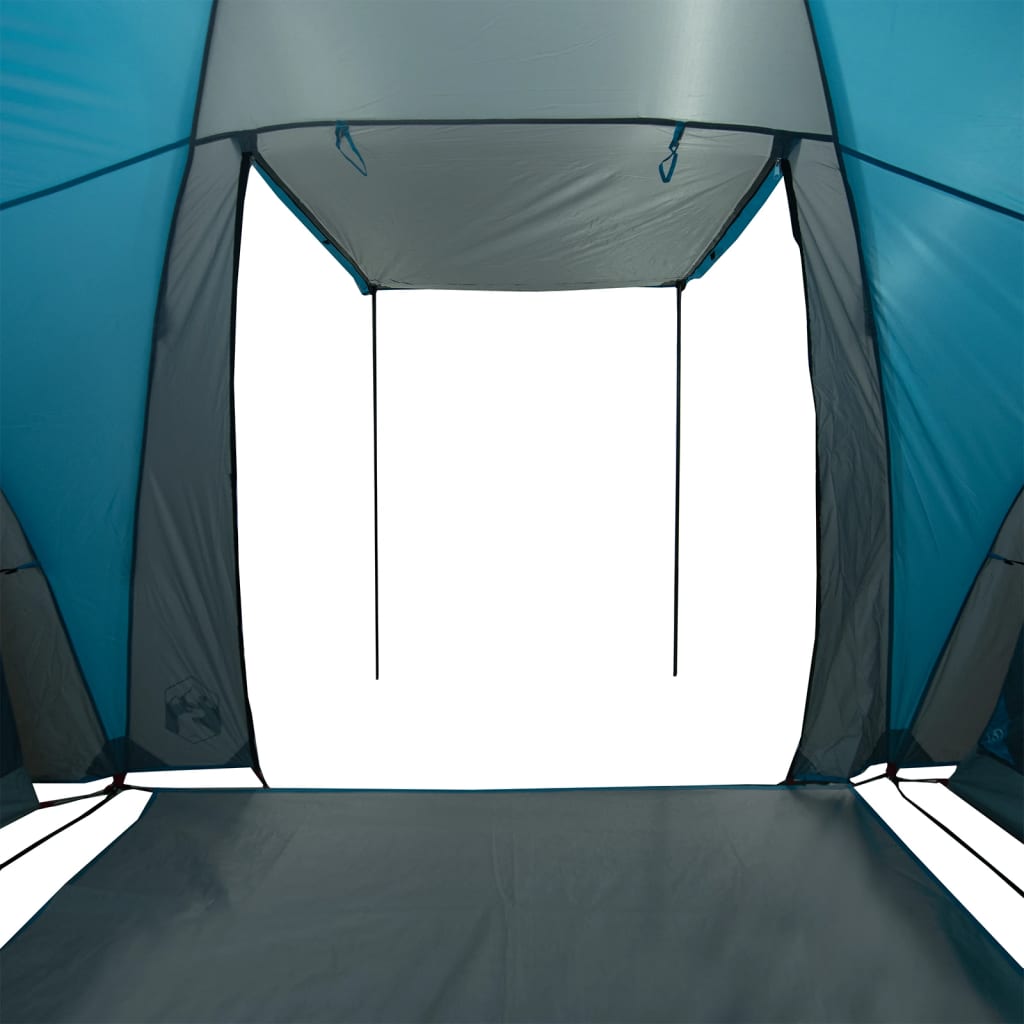 Camping Tent Tunnel 5-Person Blue Waterproof