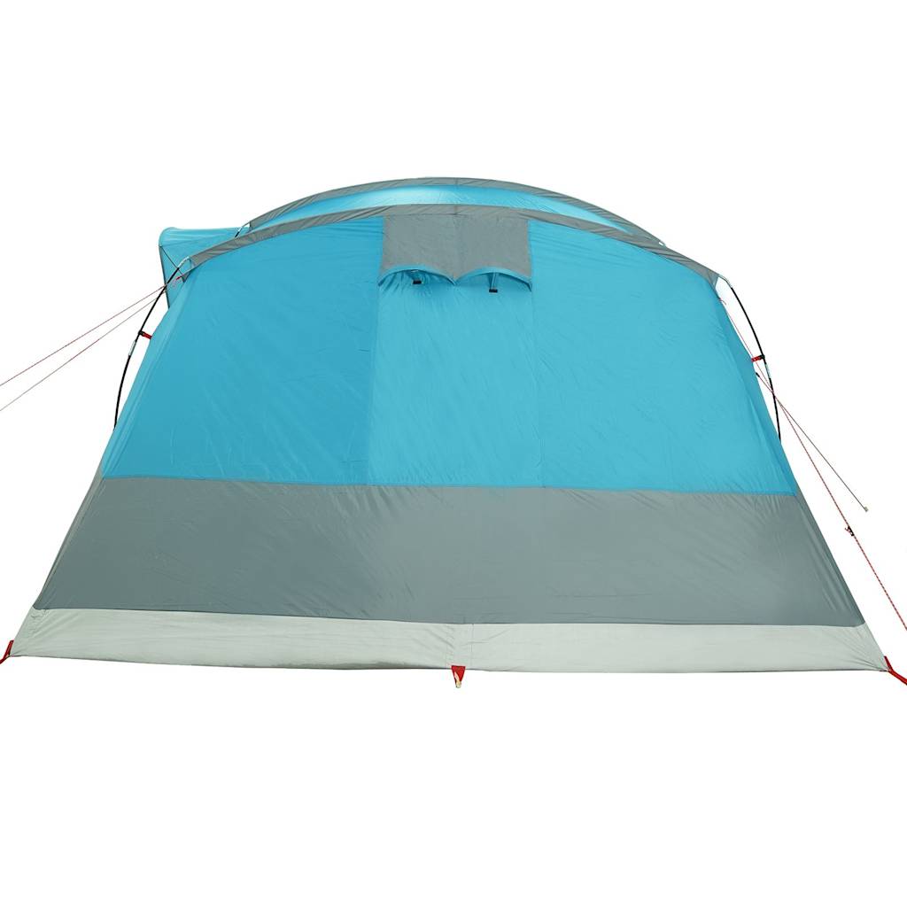 Camping Tent Tunnel 5-Person Blue Waterproof