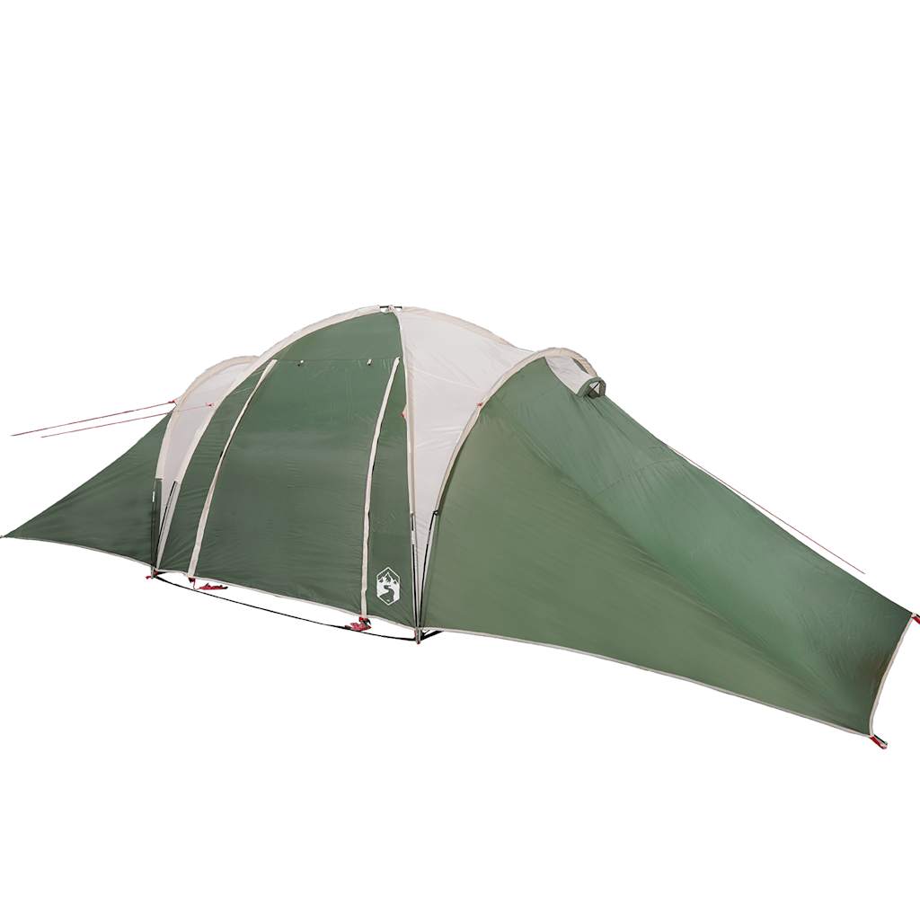 Family Tent Dome 6-Person Green Waterproof