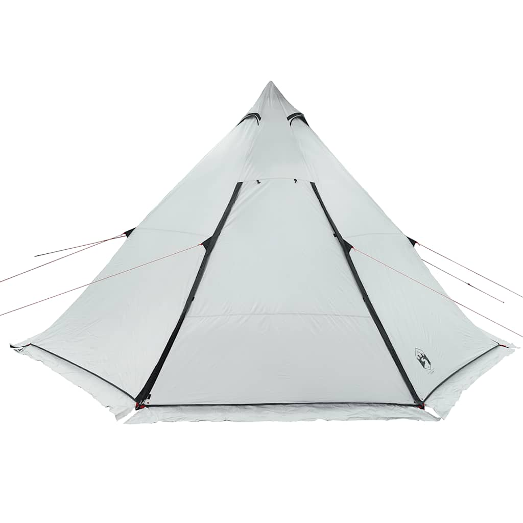 Family Tent Tipi 6-Person White Blackout Fabric Waterproof