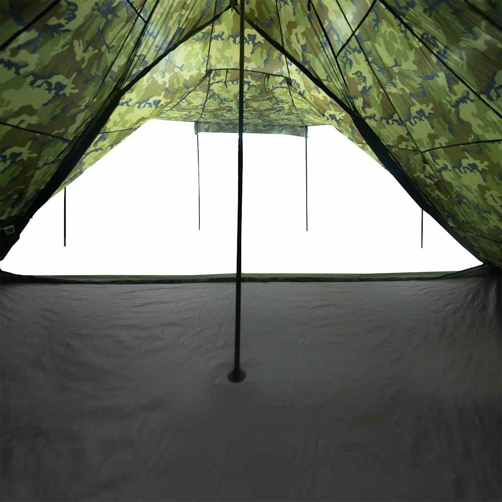 Family Tent Tipi 6-Person Camouflage Waterproof