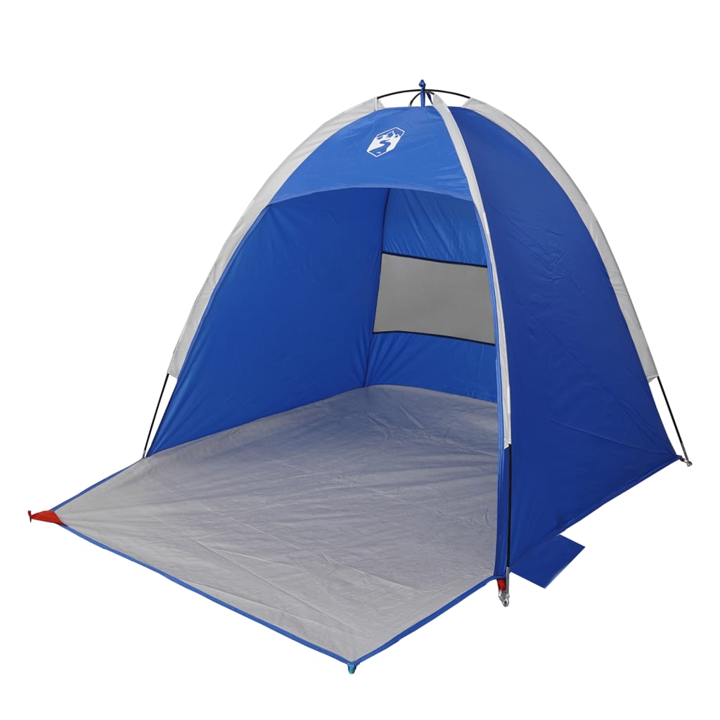 Beach Tent 3-Person Azure Blue Waterproof