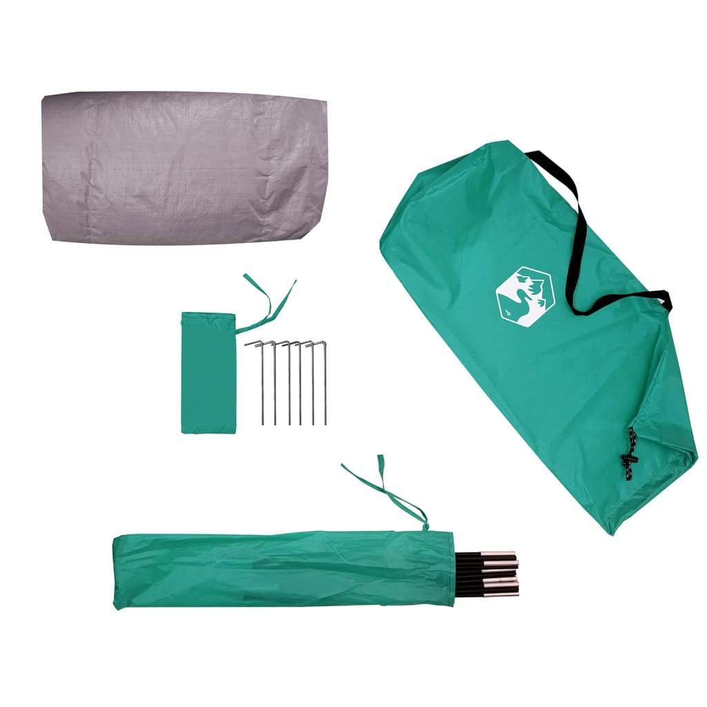 Beach Tent 3-Person Sea Green Waterproof