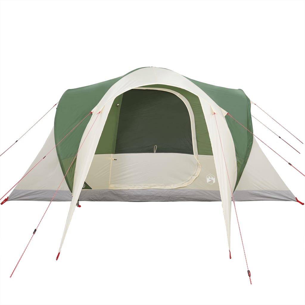 Family Tent Dome 6-Person Green Waterproof