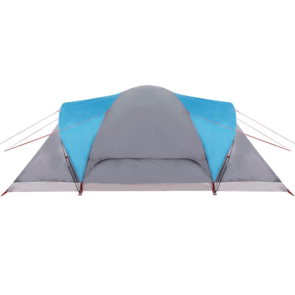 Family Tent Dome 6-Person Blue Waterproof