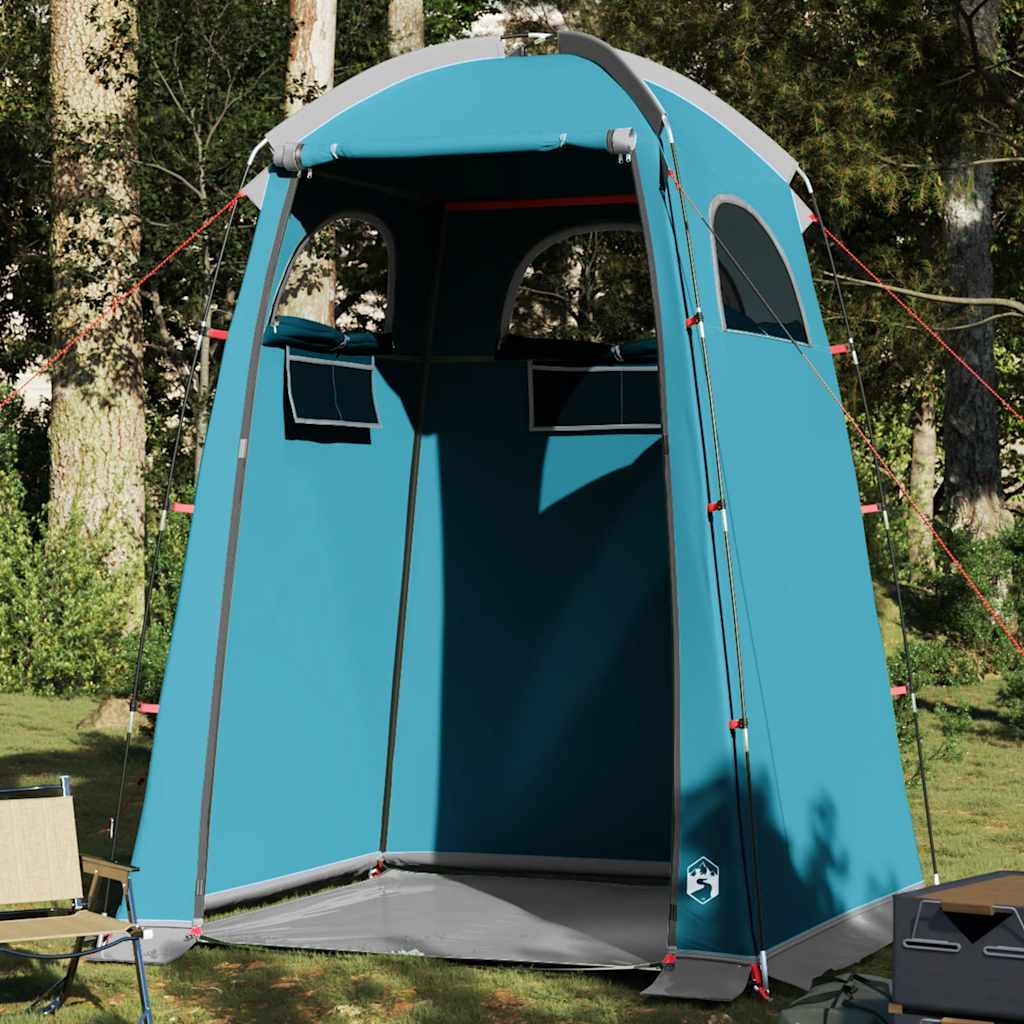 Shower Tent Blue Waterproof