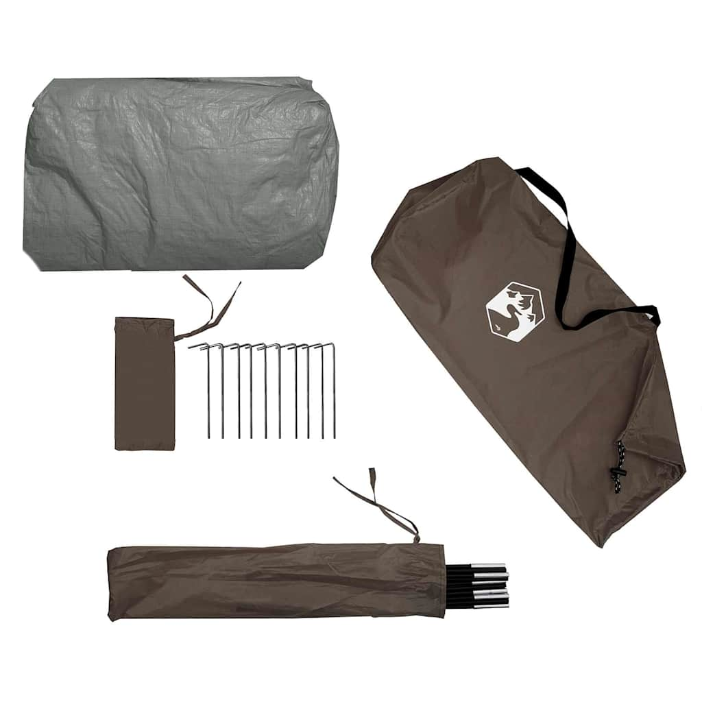 Fishing Tent Brown Waterproof