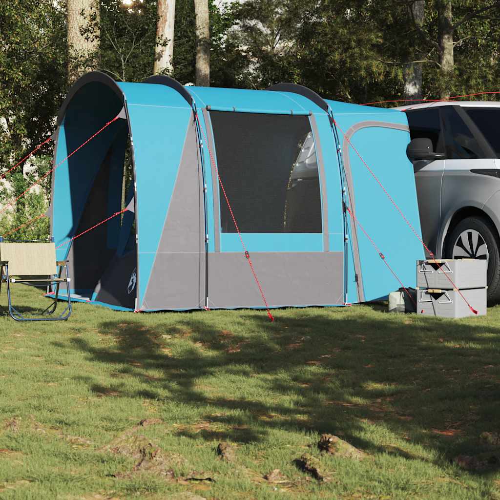 Car Tent 4-Person Blue Waterproof