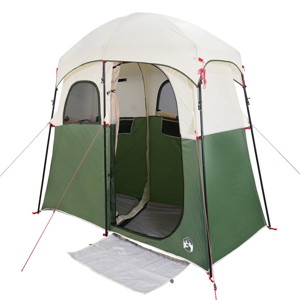 Shower Tent 2-Person Green Waterproof