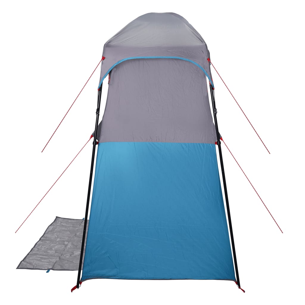 Shower Tent 2-Person Blue Waterproof