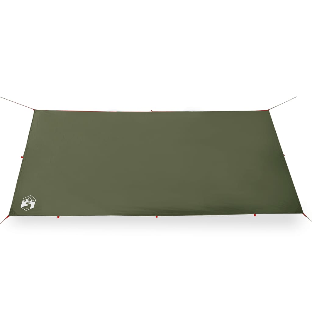 Camping Tarp Olive Green 366x306 cm Waterproof