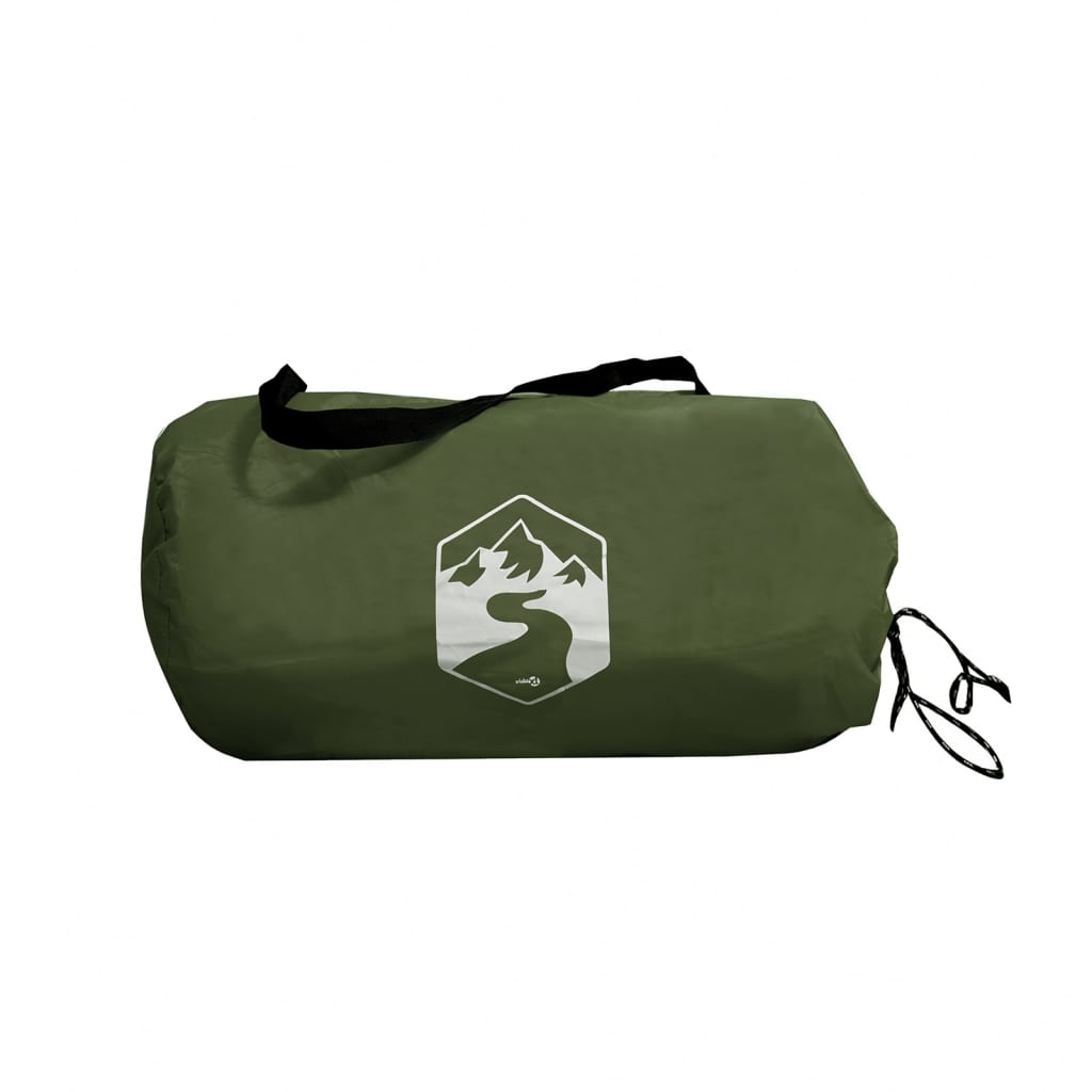 Camping Tarp Olive Green 366x306 cm Waterproof