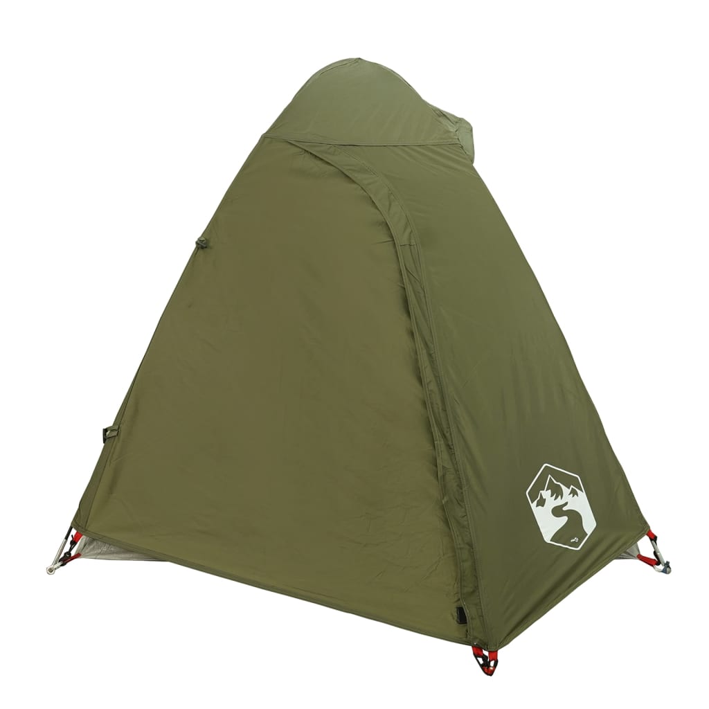 Camping Tent Dome 2-Person Olive Green Waterproof