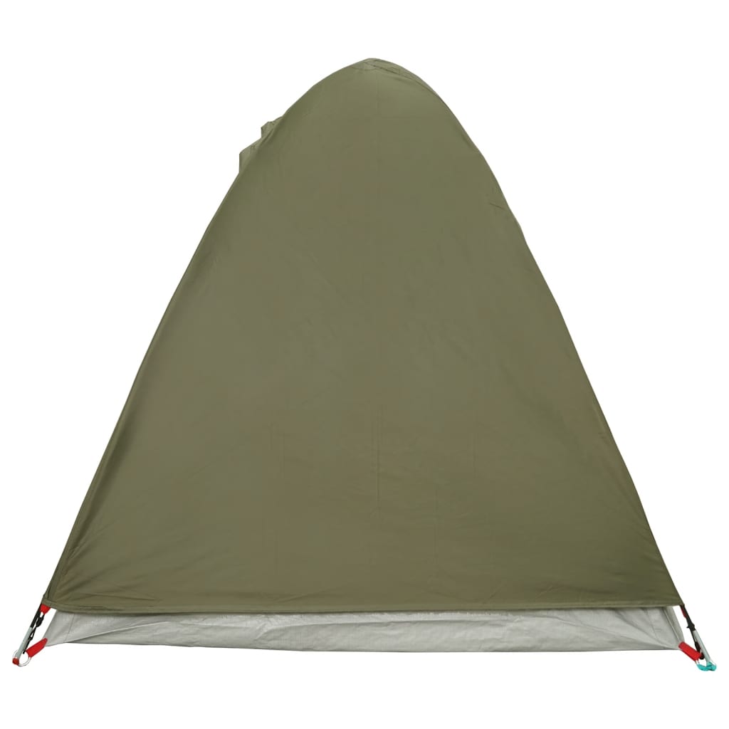 Camping Tent Dome 2-Person Olive Green Waterproof