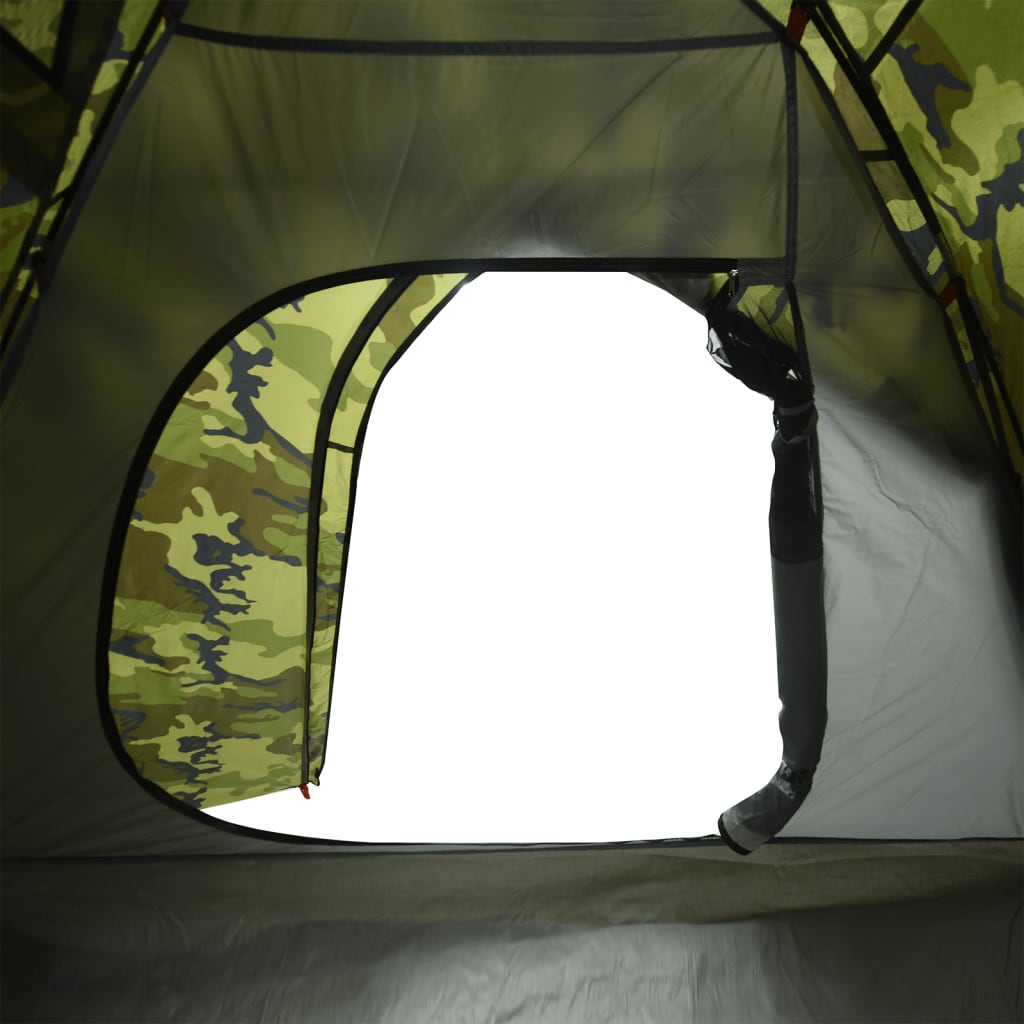 Camping Tent Dome 3-Person Camouflage Waterproof