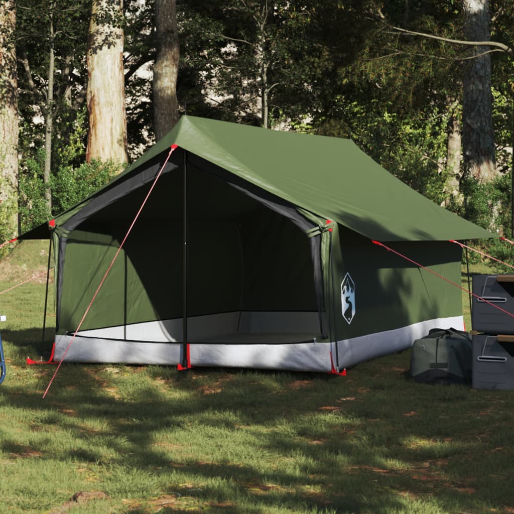 Camping Tent 2-Person Olive Green Waterproof