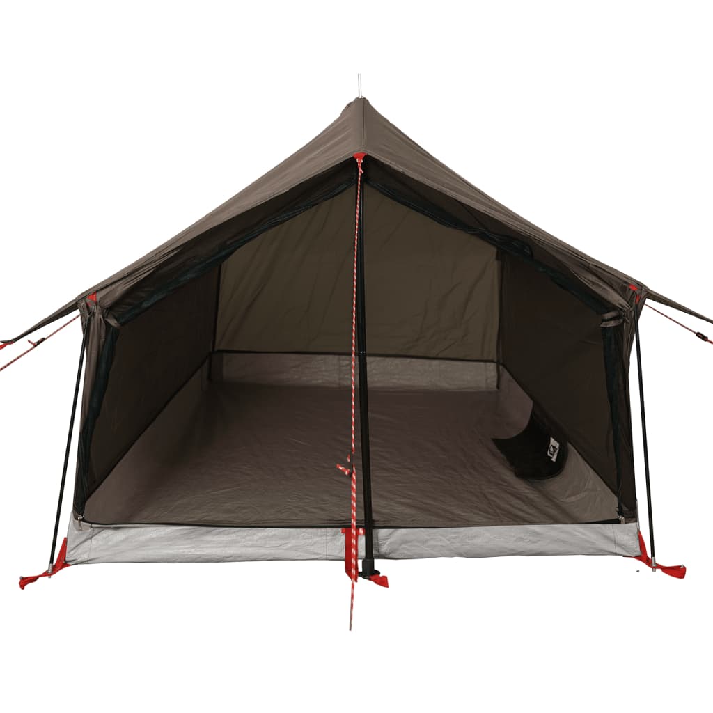 Camping Tent 2-Person Brown Waterproof