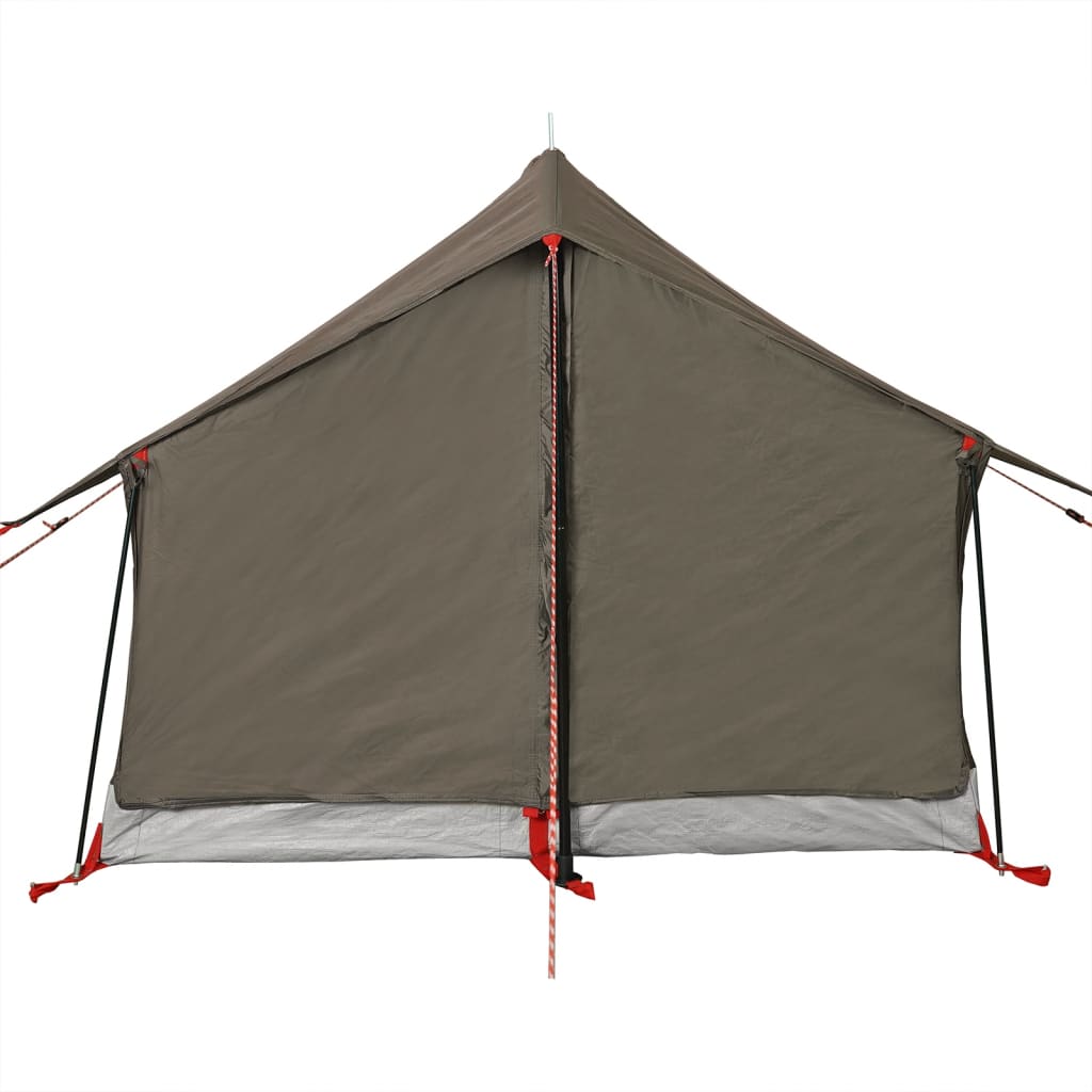 Camping Tent 2-Person Brown Waterproof