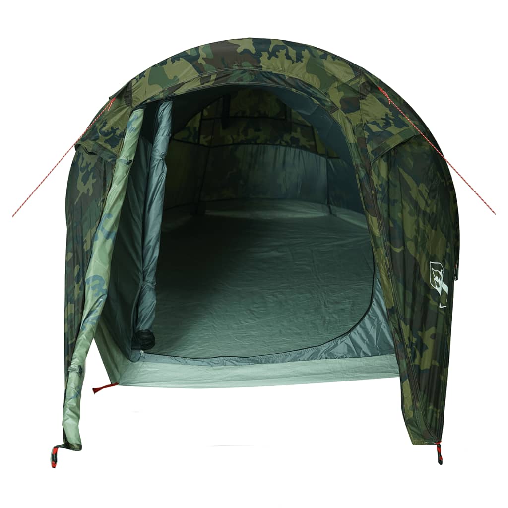 Camping Tent Tunnel 3-Person Camouflage Waterproof