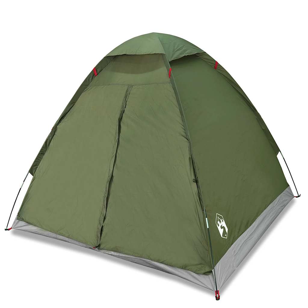 Camping Tent Dome 2-Person Olive Green Waterproof