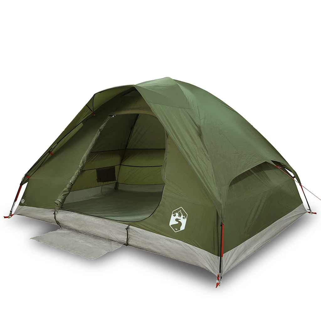 Camping Tent Dome 2-Person Olive Green Waterproof