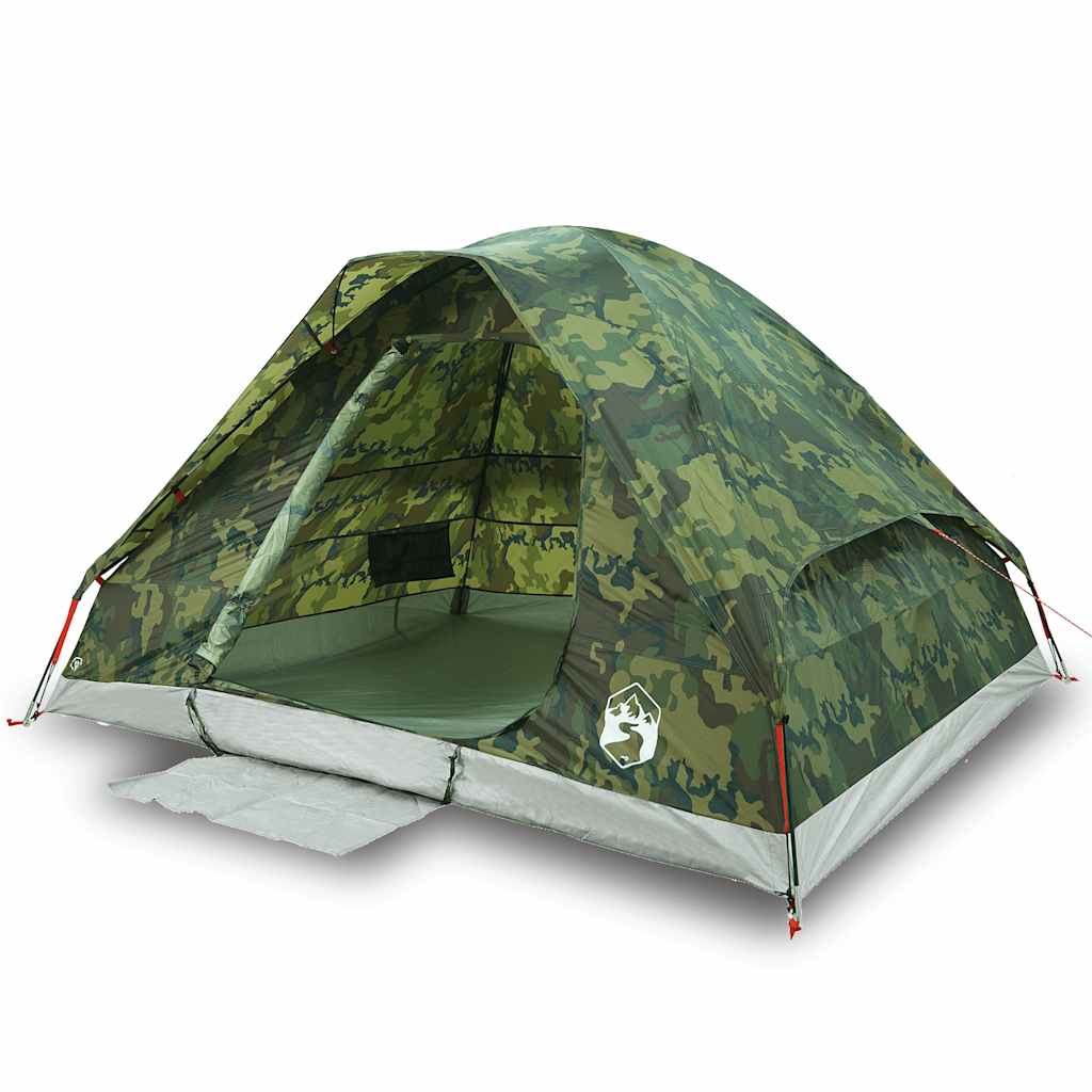 Camping Tent Dome 2-Person Camouflage Waterproof