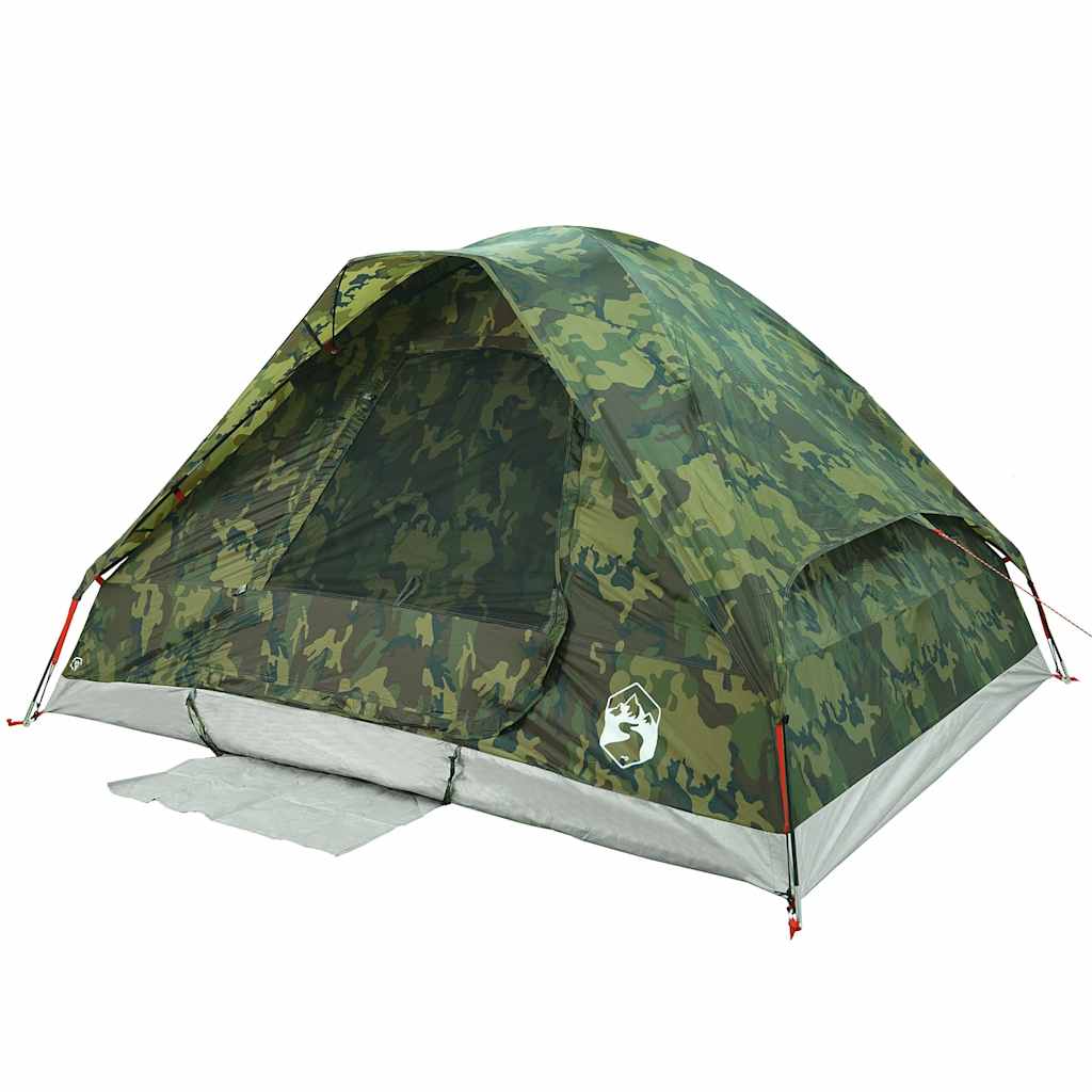 Camping Tent Dome 2-Person Camouflage Waterproof